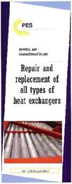 emergency repair of all types of heat exchangers